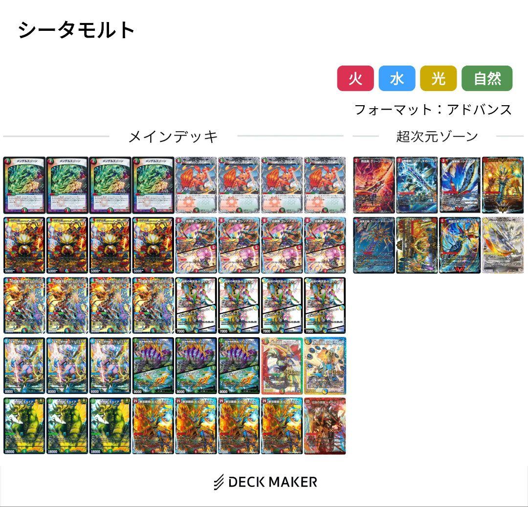 【即日発送】シータモルトversus GP優勝構築　シータモルトdream