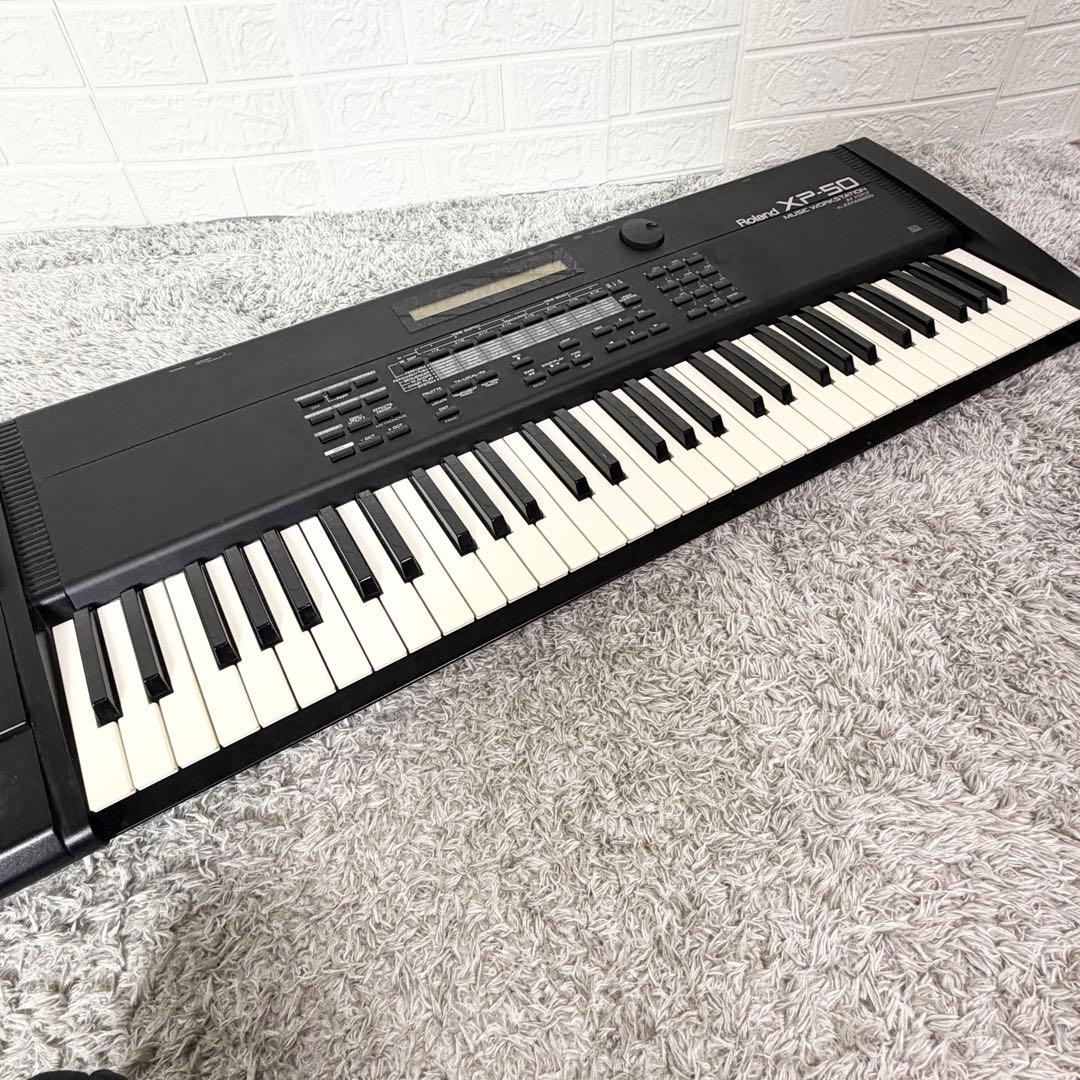 Roland XP-50 シンセサイザー キーボード 電池交換済 説明書付き