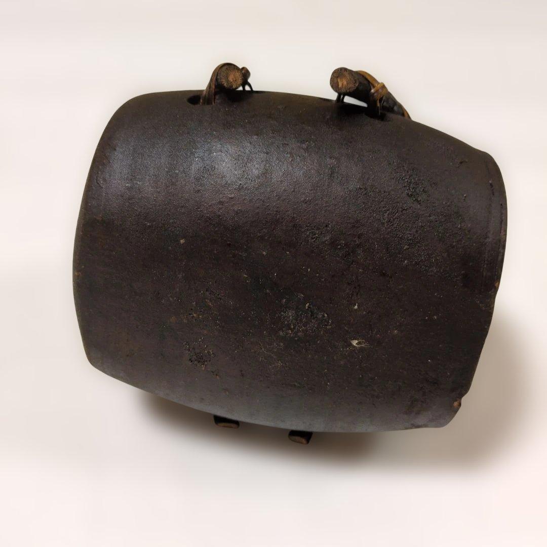 陶器製　木製ハンドル付き　花器セット