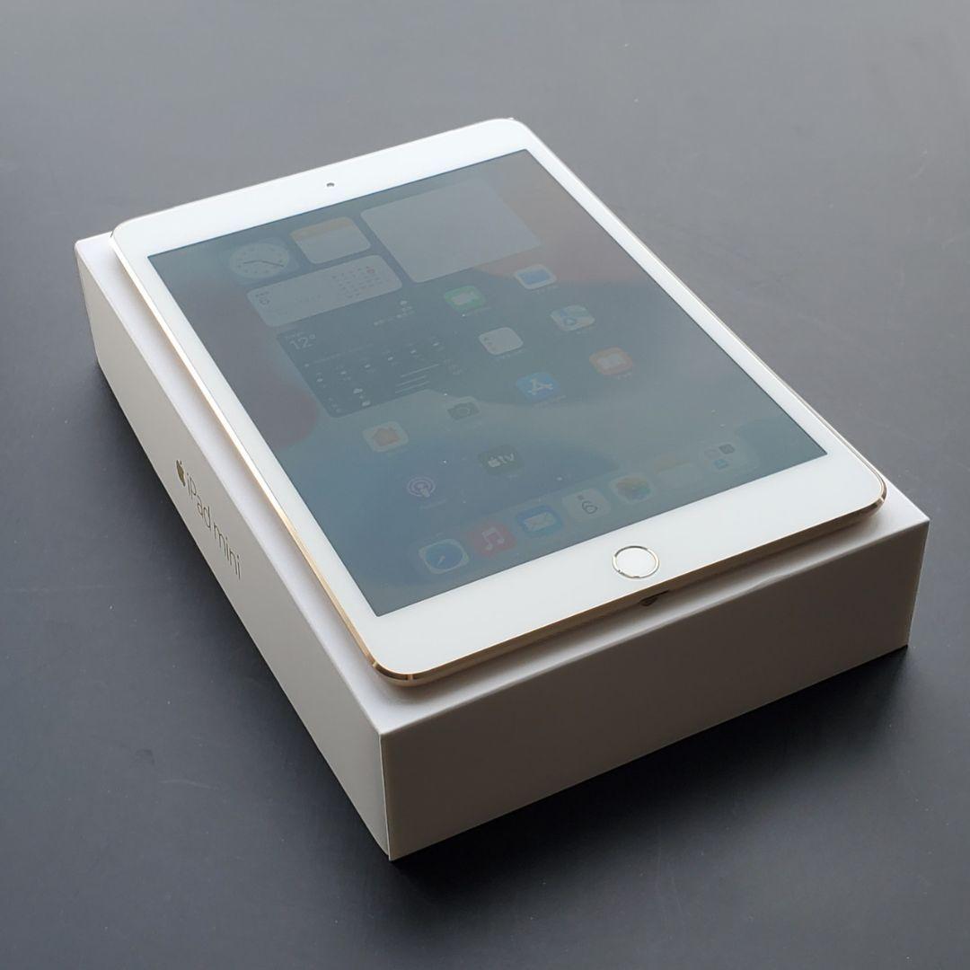 【極美品】iPad mini 4 Wi-Fi + Cellular 32GB
