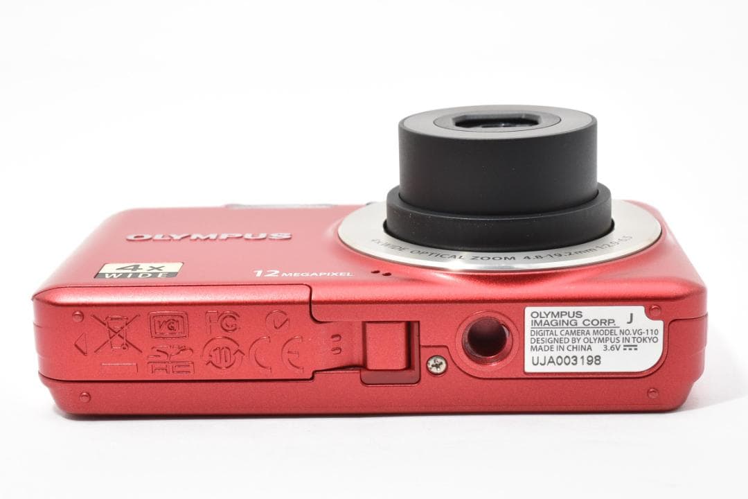 ■ ほぼ新品 ■　 オリンパス　OLYMPUS VG-110 レッド