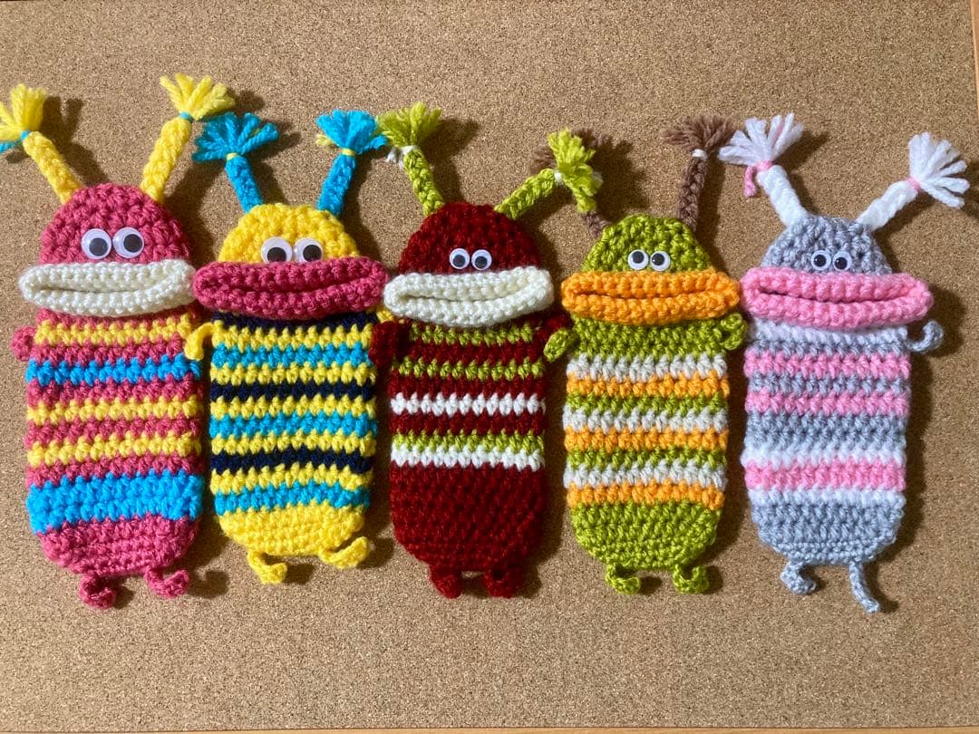 Ursula　パクパクモンスター　ペットボトル入れ10個　ペンケース10個