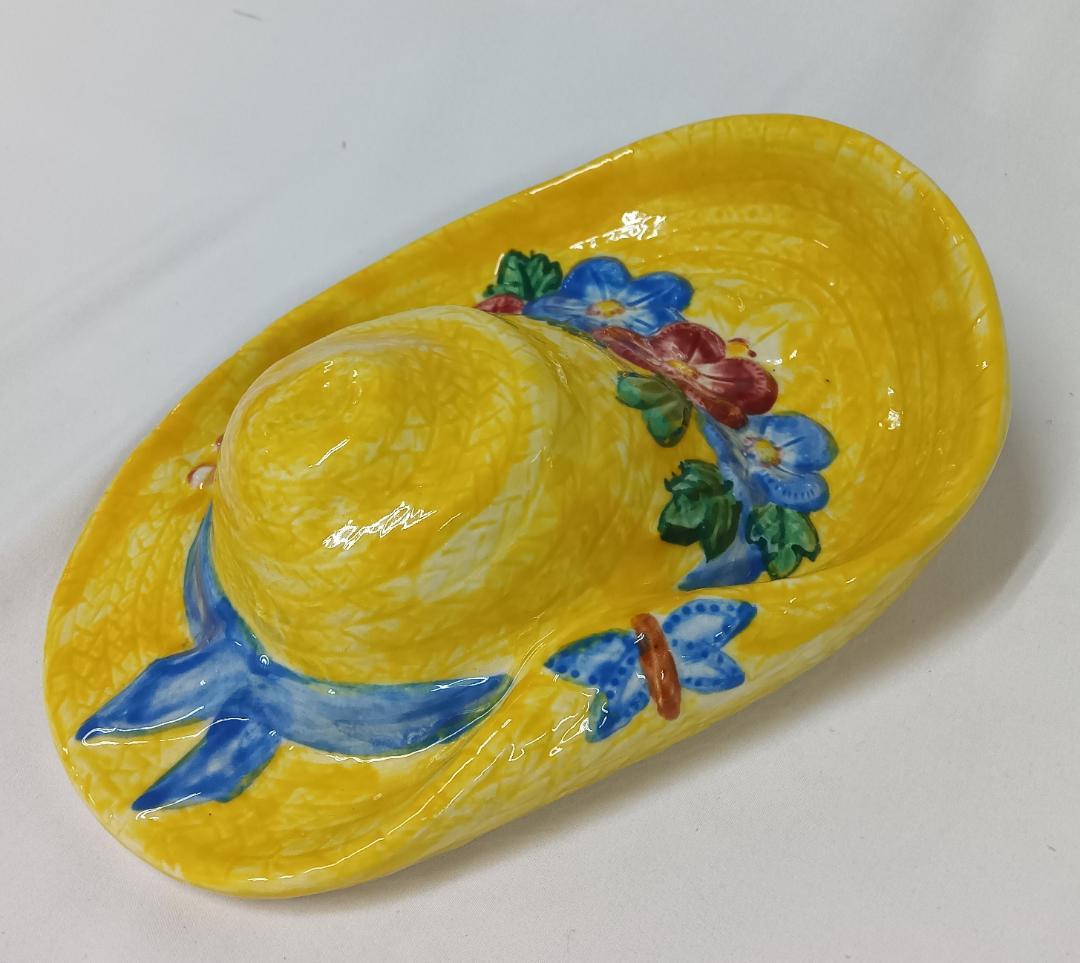 ベルモード帽子店　記念品　壁掛け　花瓶　1994年　 047