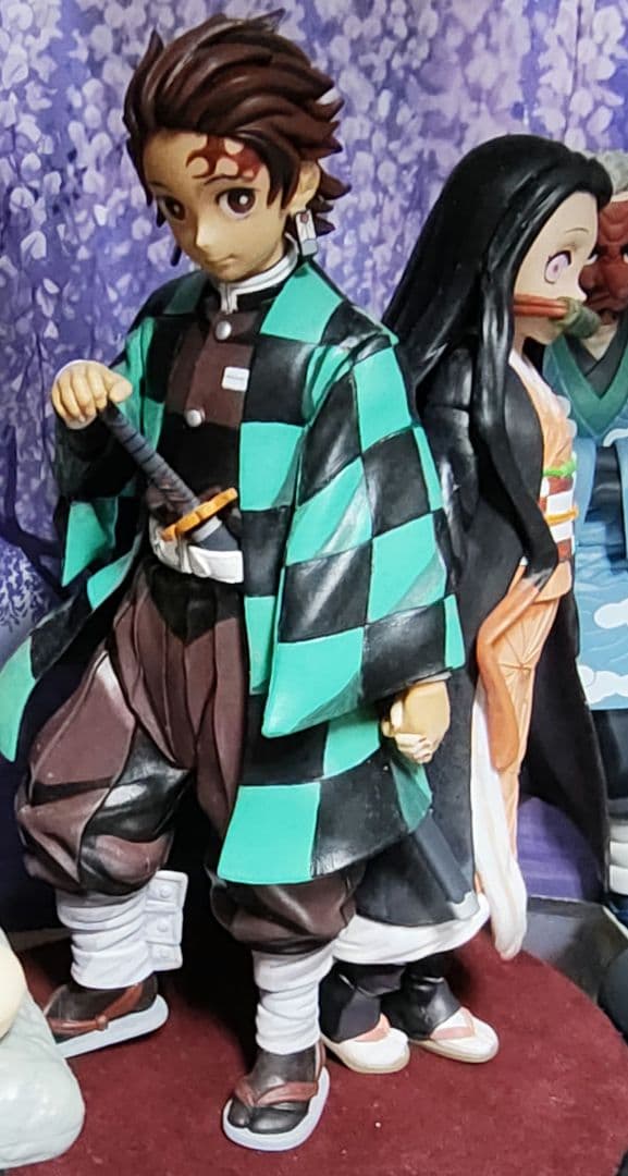 炭治郎と禰豆子 リペイントフィギュア
