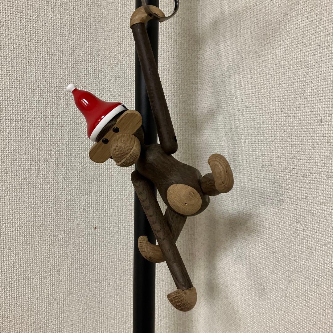 カイボイスン　モンキー サンタ帽子付き
