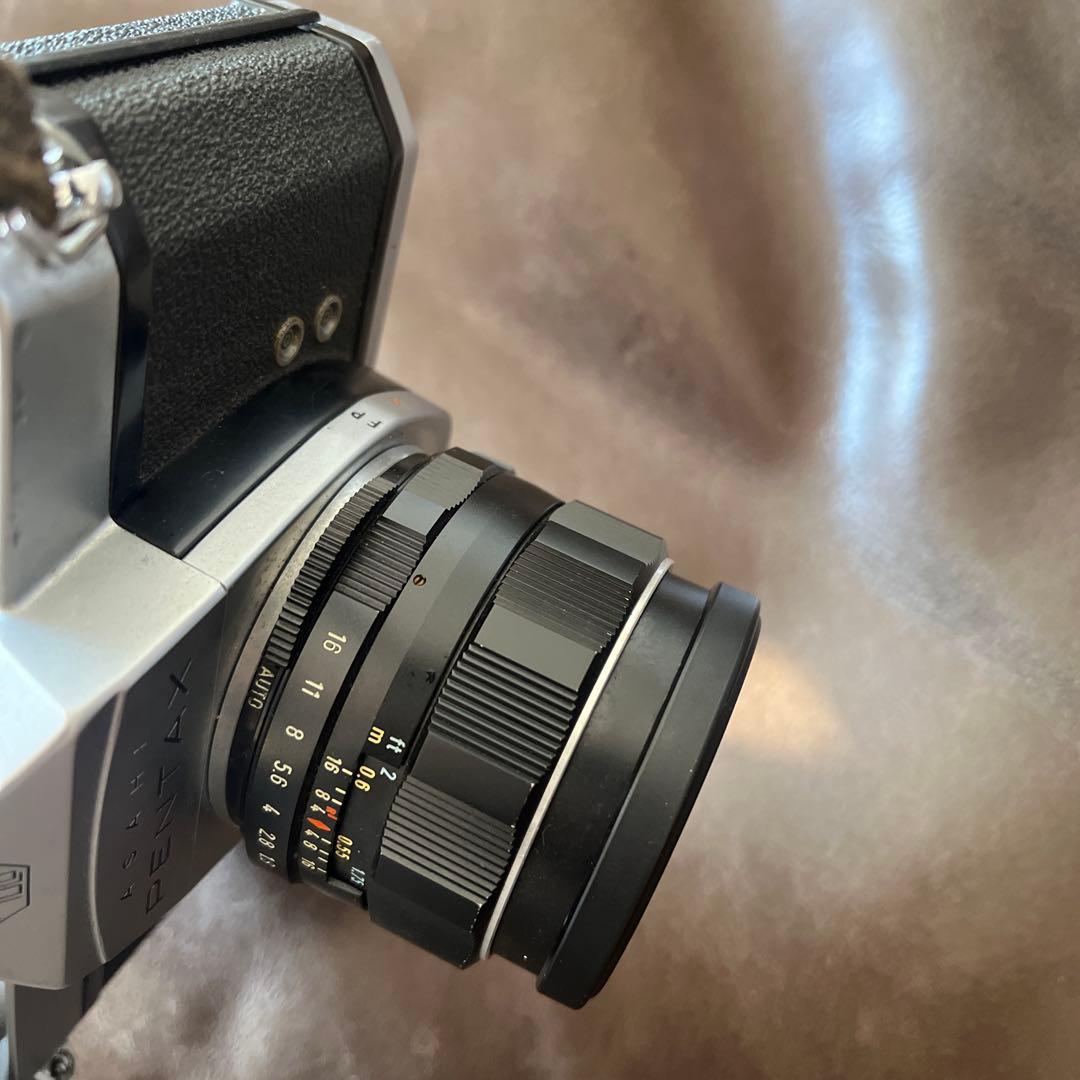 ASAHI PENTAX 一眼レフカメラ 75mmレンズ付き