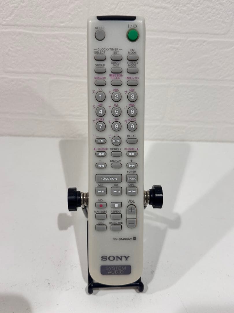【完動品】 SONY CMT-M333NT & MDディスク3枚