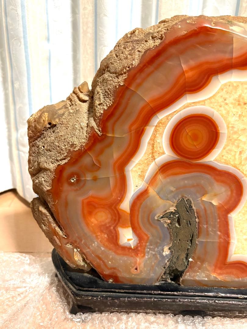 【特大サイズ】　瑪瑙　アゲート　鑑賞石　厄除け　開運　パワーストーン　原石