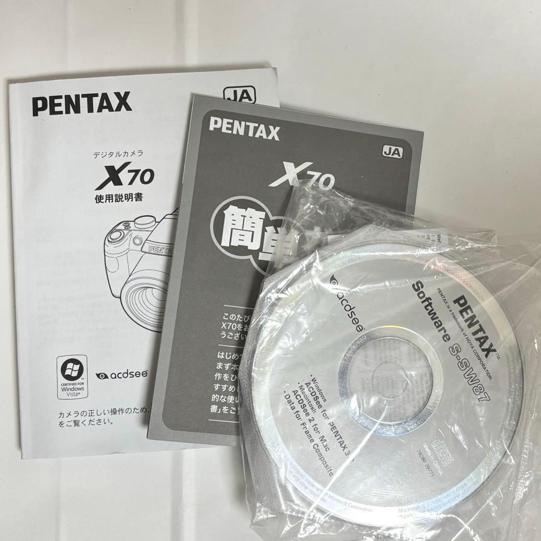 PENTAX X70 デジタルカメラ 24倍光学ズーム