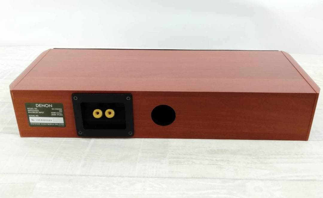【美品】DENON センタースピーカー SC-C555SA