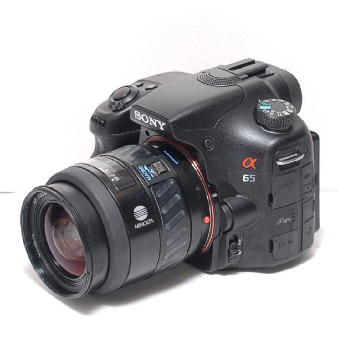 ✨自撮りも可能✨SONY α65✨ダブルレンズ✨初心者におすすめ✨ソニー