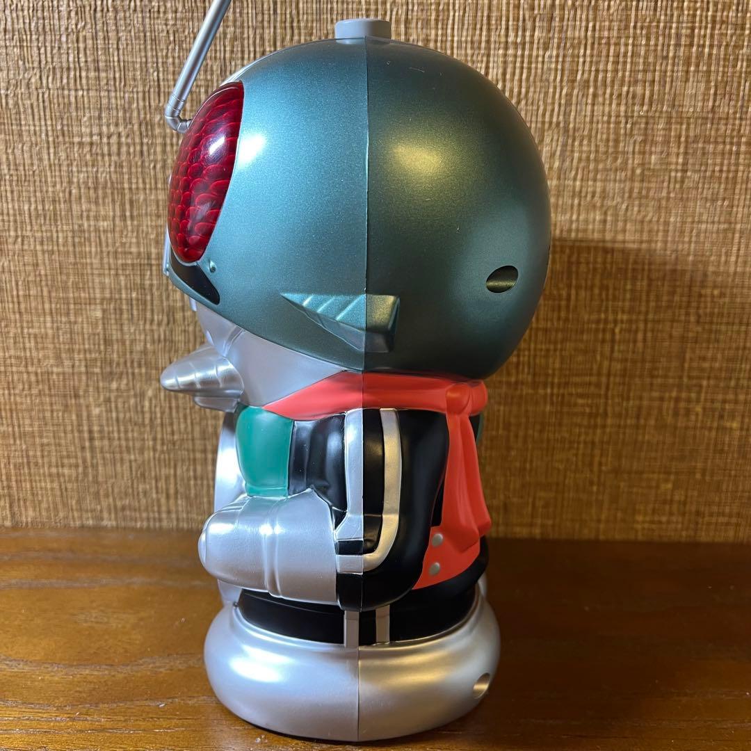 【訳有】リズム時計 仮面ライダー 目覚まし 音声アラーム 4SE502RH05