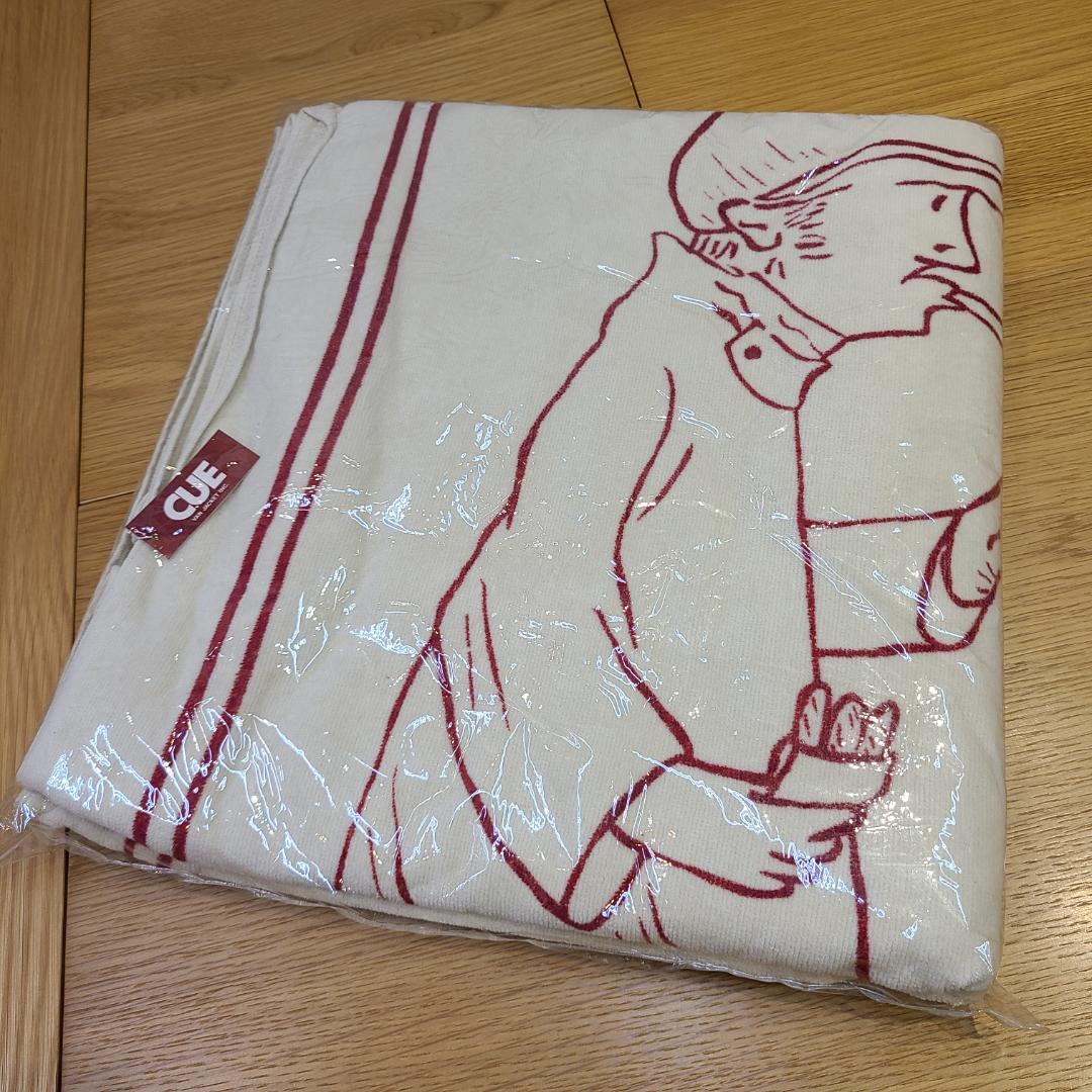 CUE VAN JACKET INC 大判タオル（当時の袋入り）