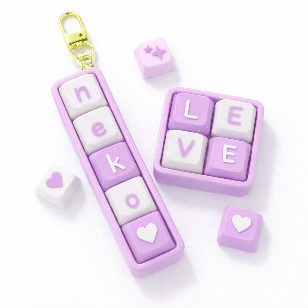 オーダ受付中！お名前　文字　イニシャル　アルファベット　お出かけ　キーホルダー