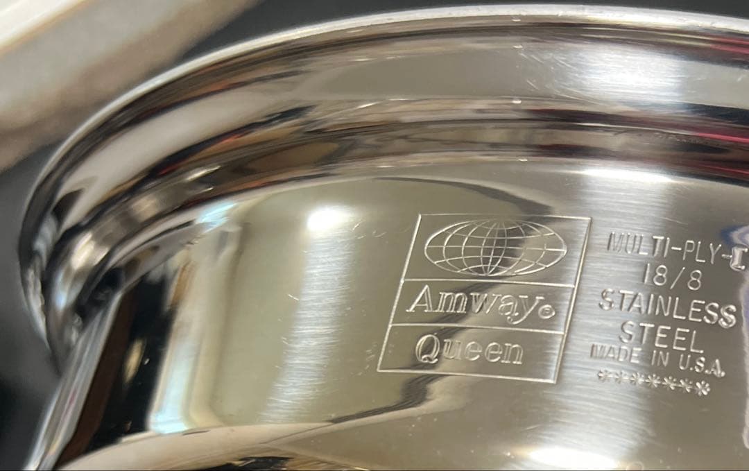 ステンレス片手鍋 2点セット 直径約22cm（蓋付き）・27.5cm（蓋なし）