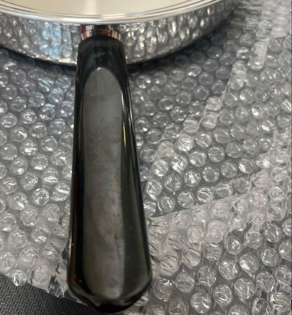 ステンレス片手鍋 2点セット 直径約22cm（蓋付き）・27.5cm（蓋なし）