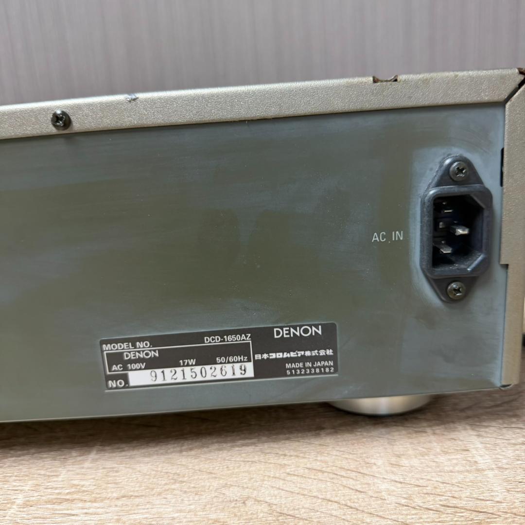 780872/DENON AL24 DCD-1650AZ ディスクプレーヤー