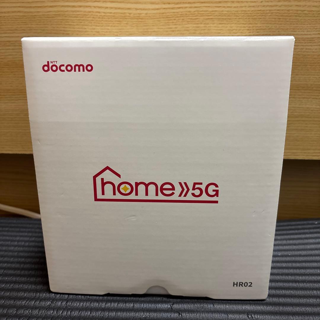docomo 5G HR02 ダークグレー 箱付 美品