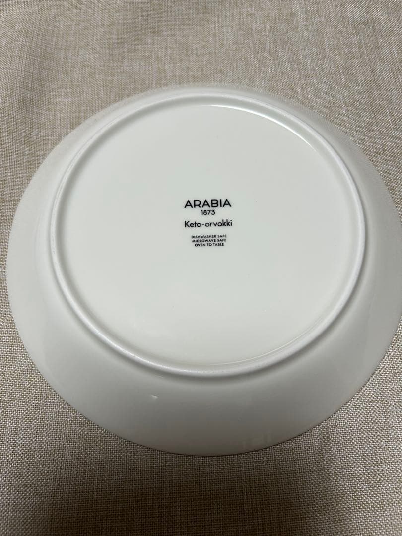 超美品‼️アラビア　ケトオルヴォッキ　プレート　21cm 未使用品‼️レア‼️