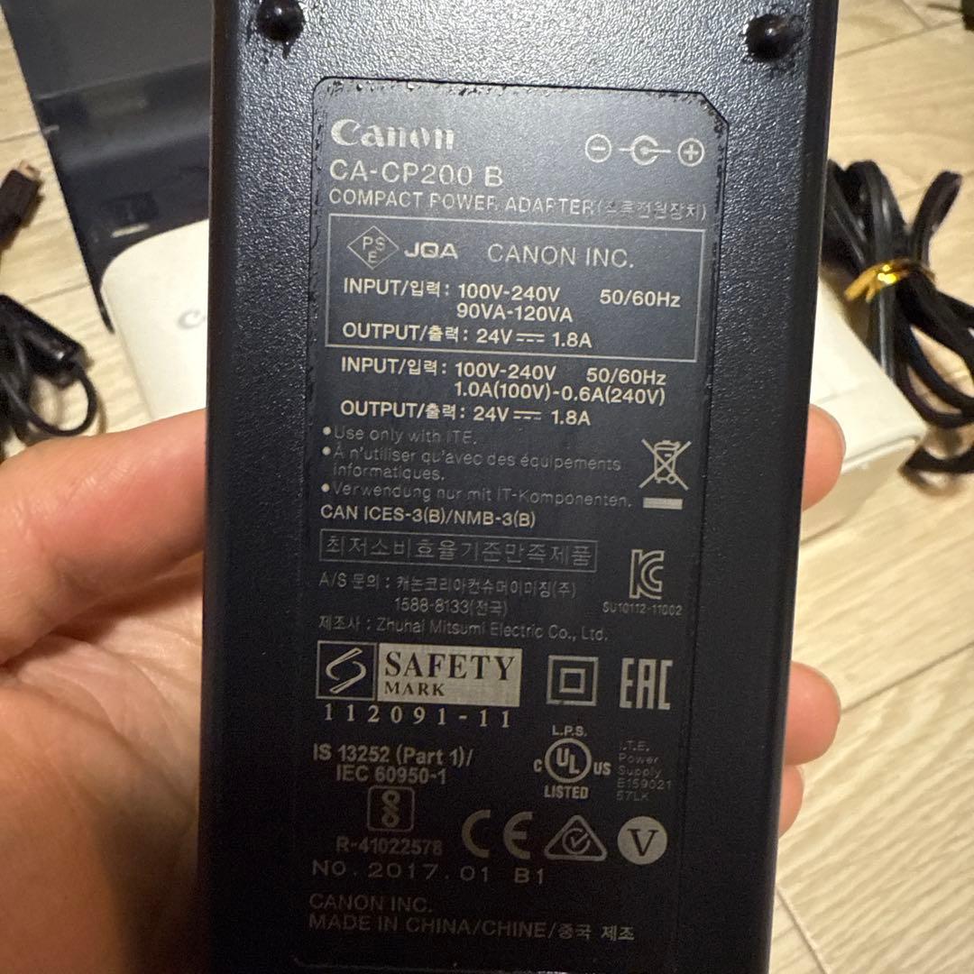 Canon SELPHY CP1200 コンパクトフォトプリンター 白 写真印刷