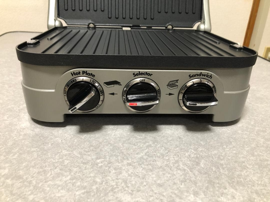 クイジナート　マルチグルメプレート　Cuisinart GR-4NJ