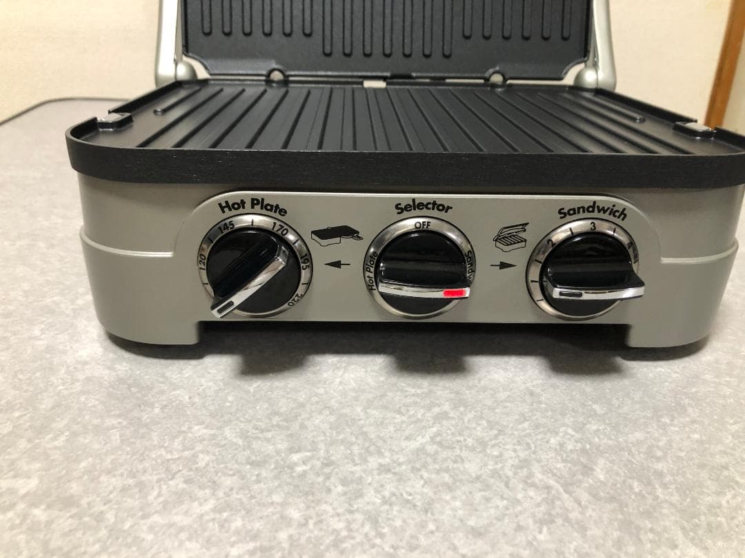 クイジナート　マルチグルメプレート　Cuisinart GR-4NJ