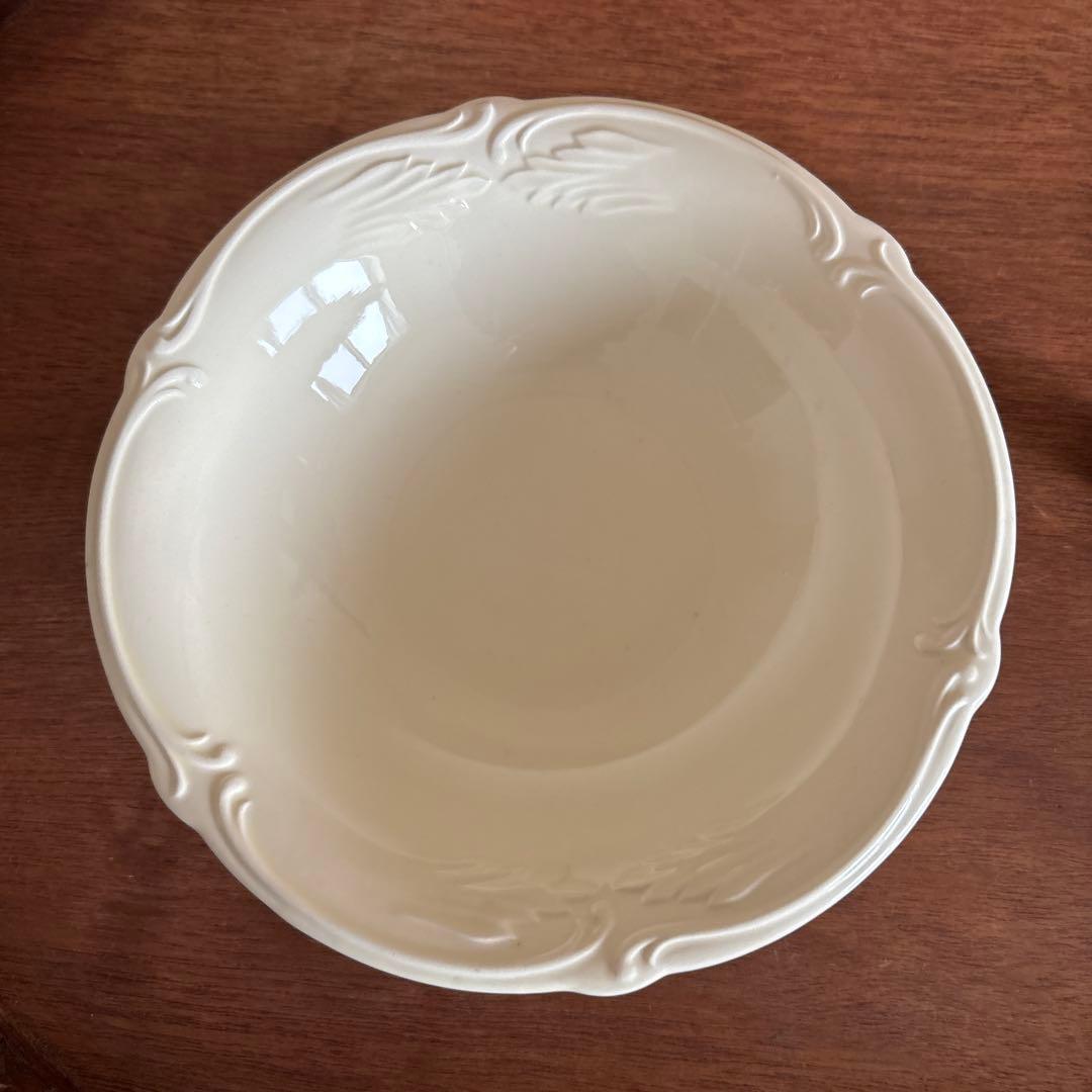 ゆっけ Gien スープ 皿2枚セット