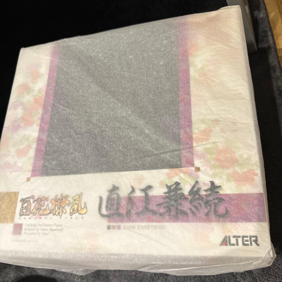 新品未使用 百花繚乱 直江兼続 1/8 完成品フィギュア