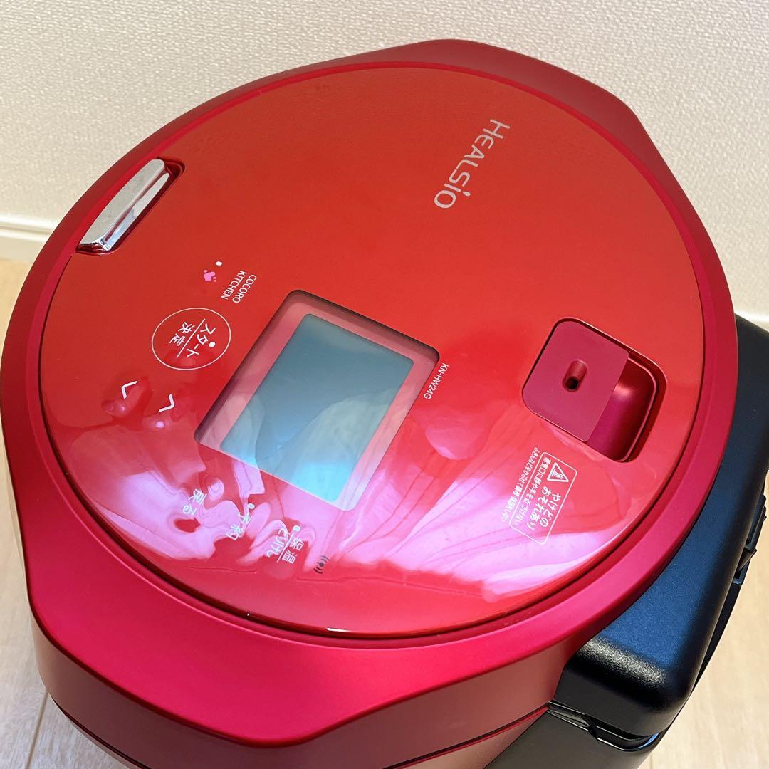 SHARP ヘルシオ　ホットクック　2.4L KN-HW24G-R