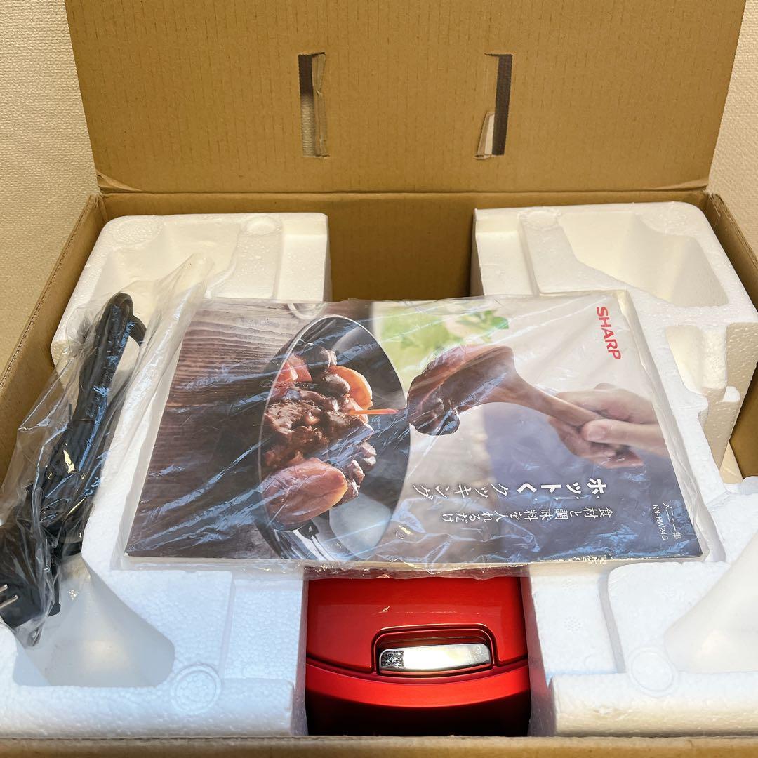 SHARP ヘルシオ　ホットクック　2.4L KN-HW24G-R