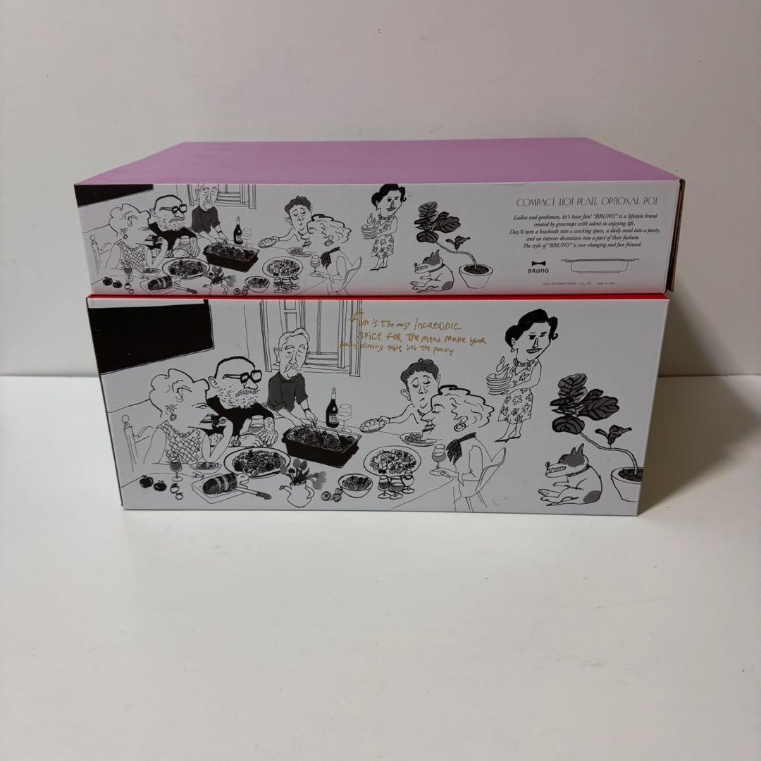 BRUNO ホットプレート セラミックコート鍋セット