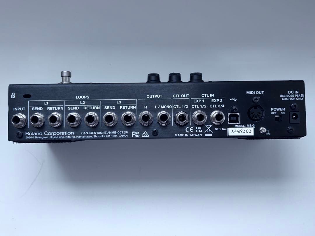 BOSS MS-3スイッチャー マルチエフェクター
