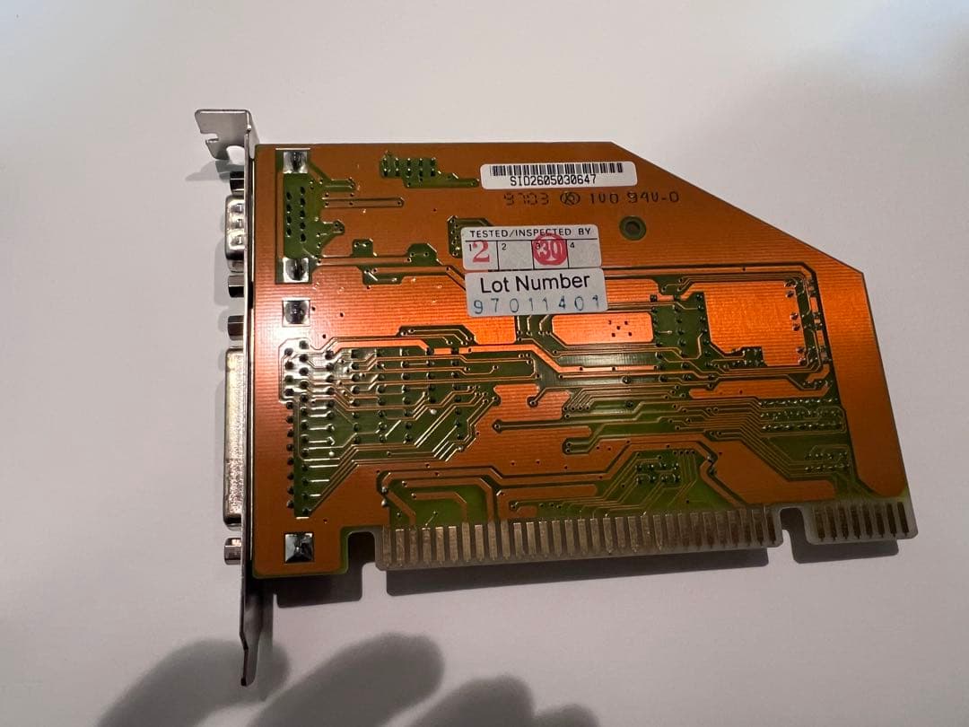 拡張カード lightning speed isa I/O controller