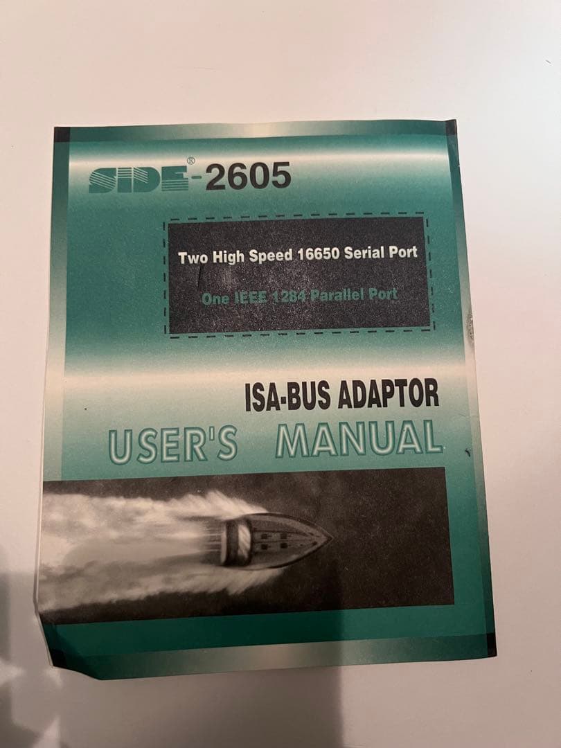 拡張カード lightning speed isa I/O controller