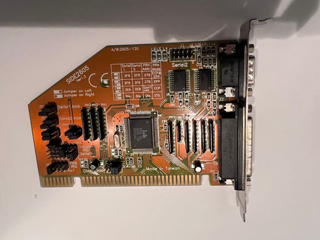 拡張カード lightning speed isa I/O controller