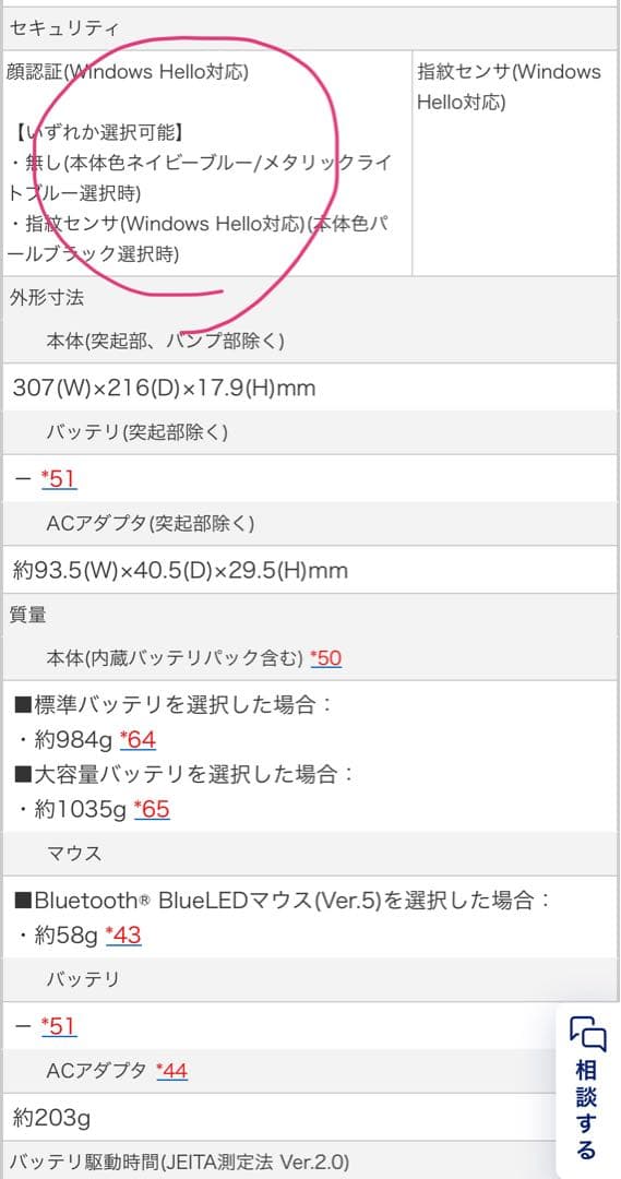 NEC LavieN13(2023.6.30購入)ブルーofficeあり