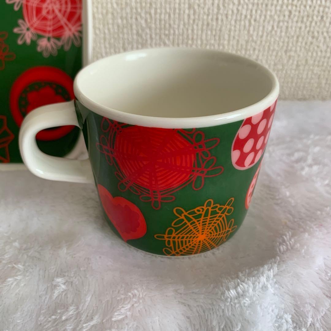 美品　マリメッコ　RATI RITI RALLA　カップ&プレートセット　ラティ