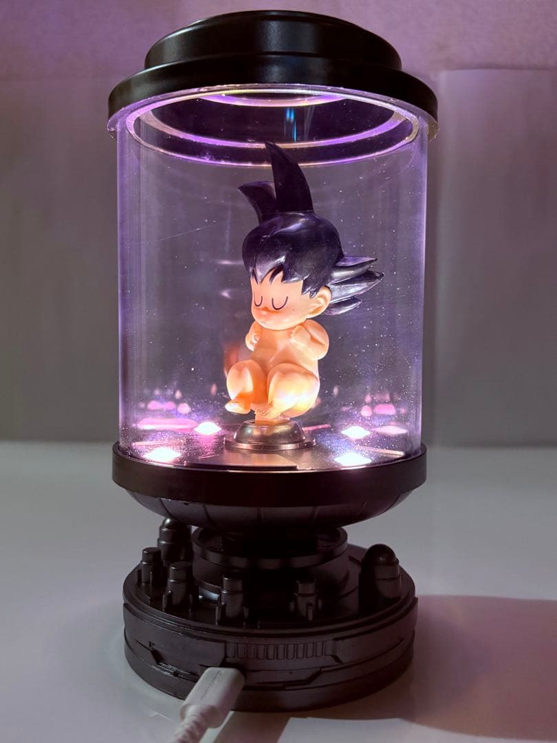 ドラゴンボール 孫悟空 幼少期 LEDカプセルフィギュア ライト USB付 希少