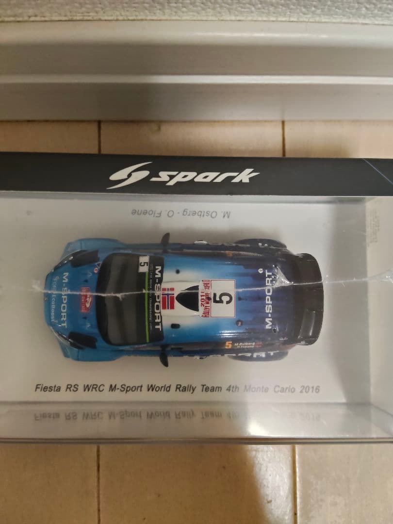 sparkmodel Fiesta RS WRC 2016 未開封