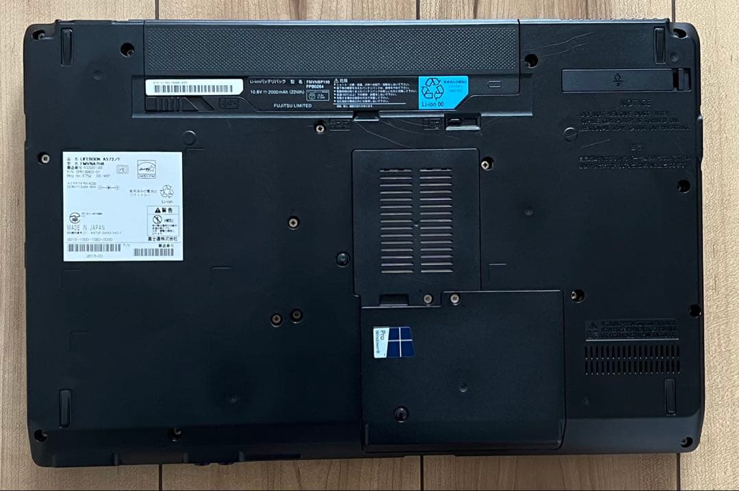 ■ノートPC❗️キーボード・液晶・内蔵BT交換済み/外観美/MS Office付■