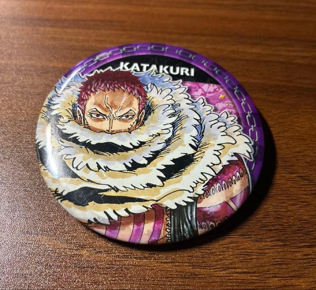 ワンピース ジャンプフェスタ 缶バッジ カタクリ　ルフィ ゾロ サンジ