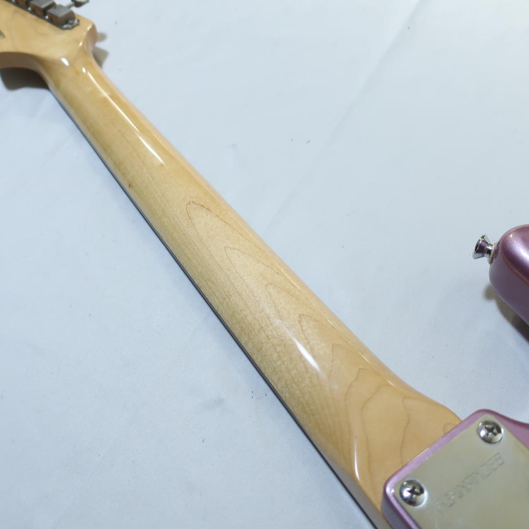 FERNANDES ストラト エレキギター 純正ケース付 バーガンディミスト