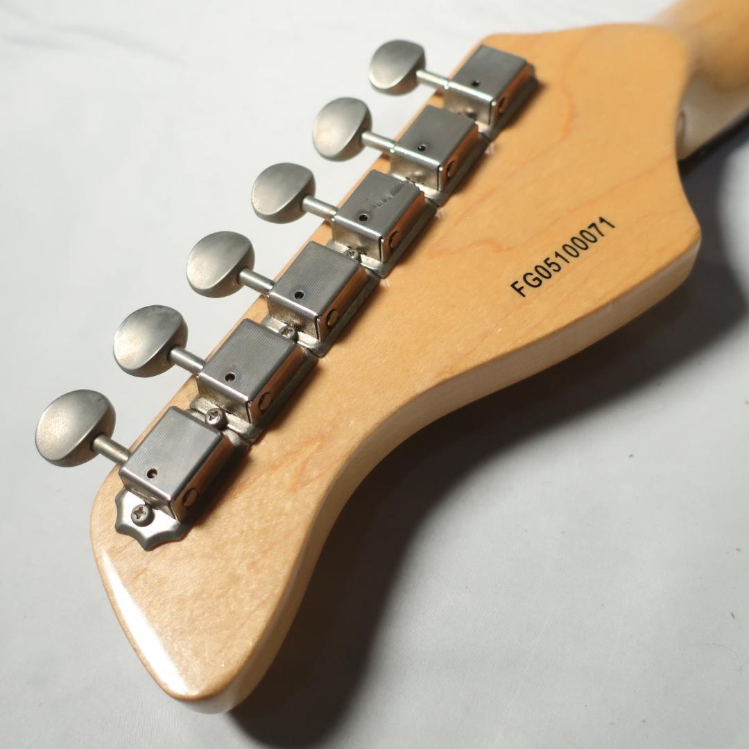 FERNANDES ストラト エレキギター 純正ケース付 バーガンディミスト