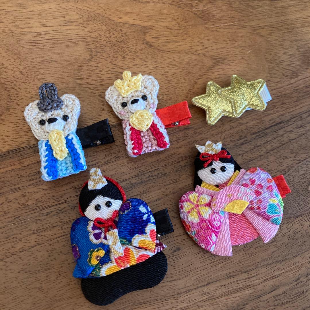 aaasu様ご確認用☆ベビーヘアクリップ