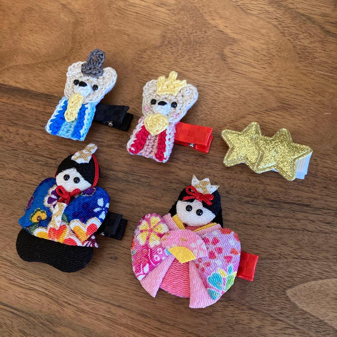 aaasu様ご確認用☆ベビーヘアクリップ