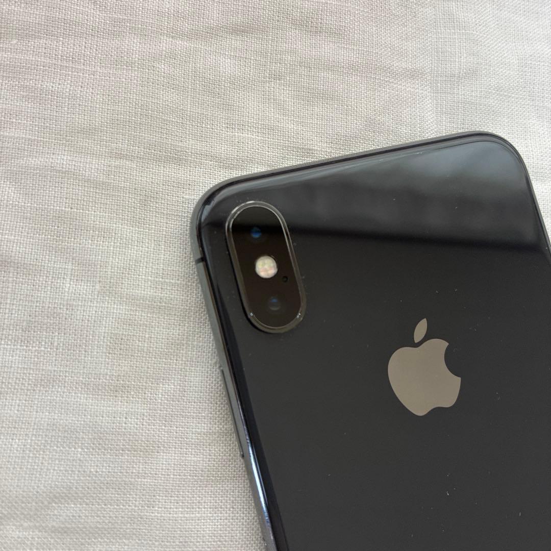 iPhone X 64GB スペースグレイ SIMフリー バッテリー76％
