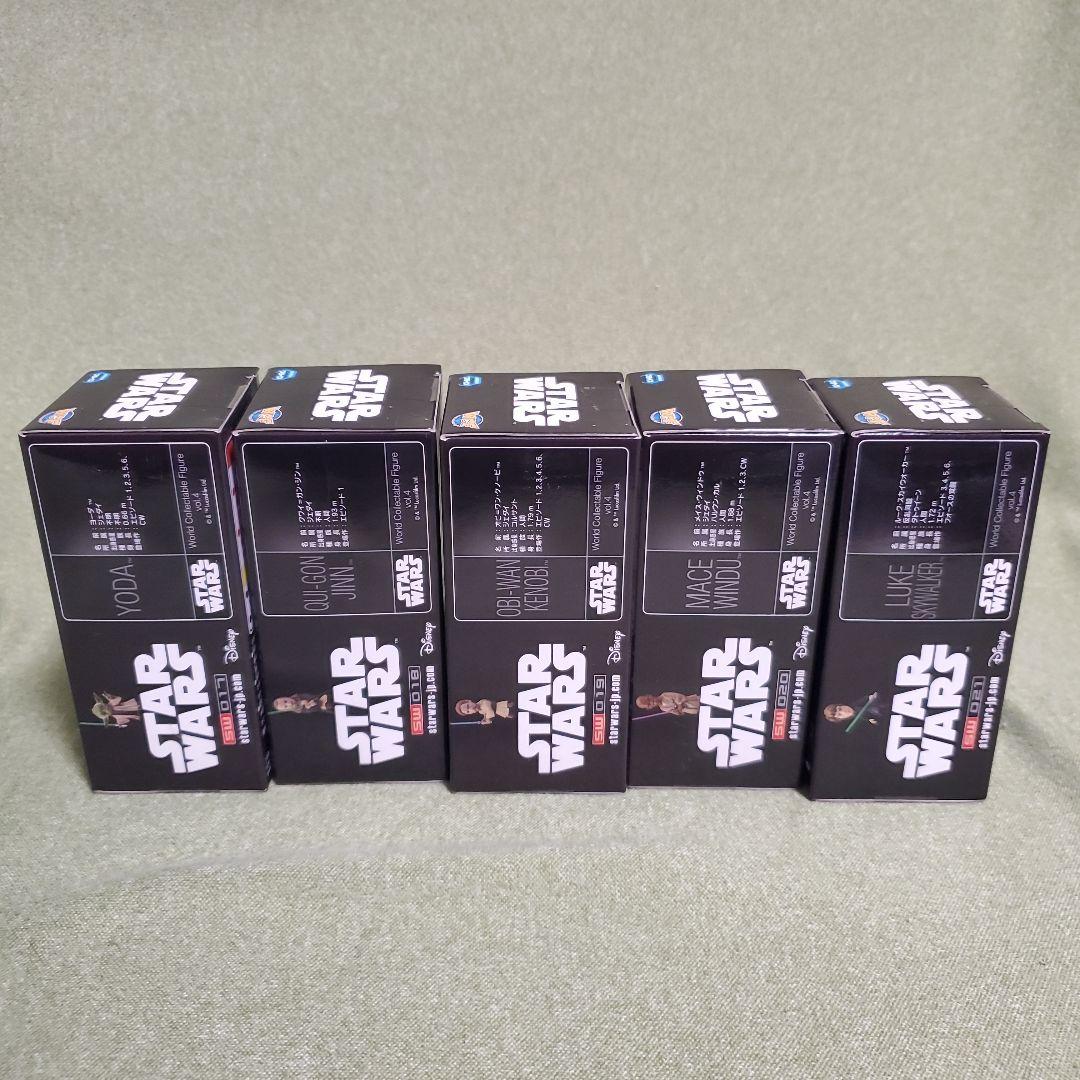 STAR WARS　ワールドコレクタブルフィギュアvol.4　全5種セット