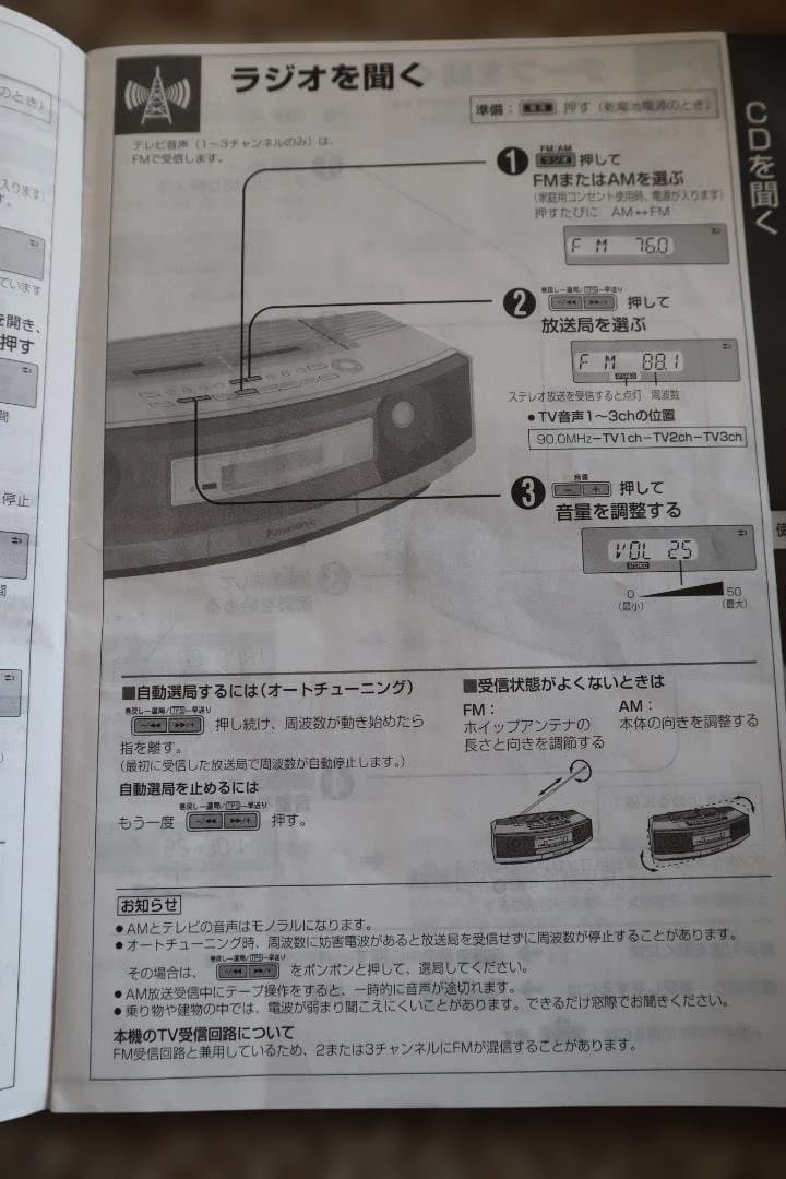 Panasonic RX-EDS1 CDプレーヤー