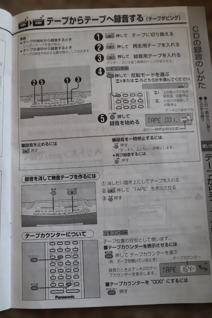 Panasonic RX-EDS1 CDプレーヤー