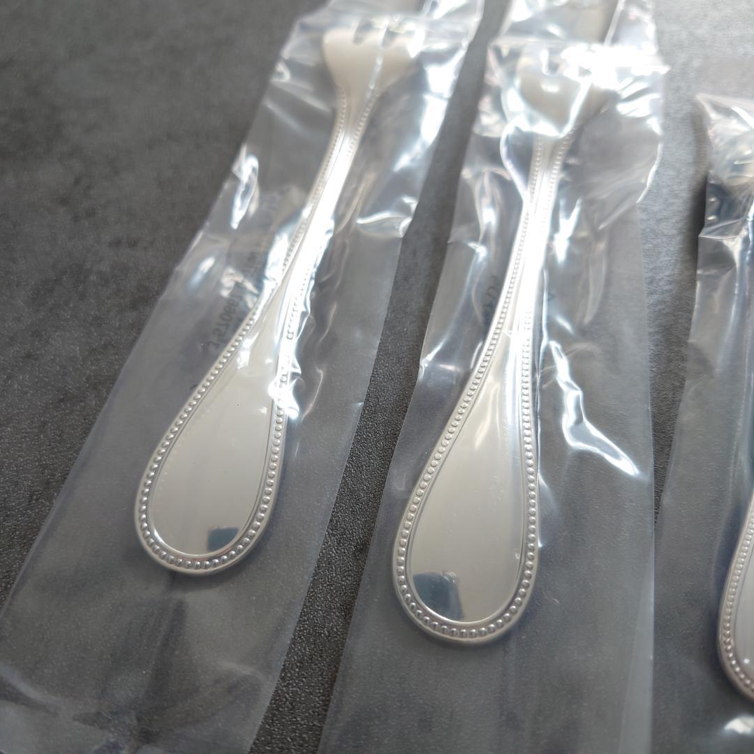 クリストフル パール ケーキフォーク コーヒースプーン 未開封 4点